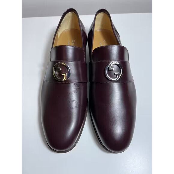 Authentic Gucci Men Multicolor Leather Loafer - Picture 2 of 11